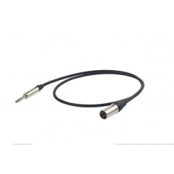 PROEL STAGE ESO240LU1 ESOTERIC Series kabel zbalansowany XLRm 3pin-Jack 6.3 stereo Neutrik, dł. 1m